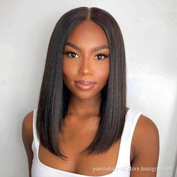 Cheap wholesale new arrive 4x4 closure bob wigs 100% human hair, Raw Brazilian hair bob lace front wigs